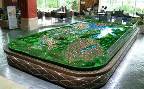 制作阿克塞阿克塞沙盘模型需要注意细节