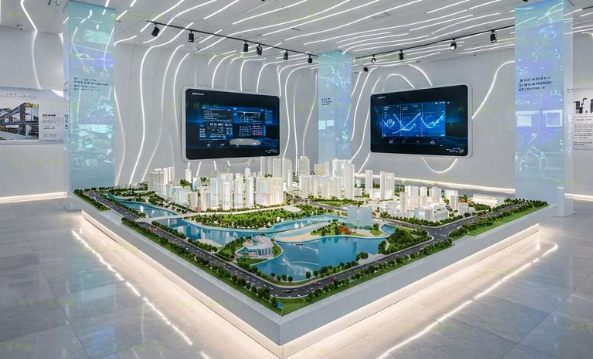 阿克塞2026 沙盘模型制作新工艺,数字互动与传统工艺相融合!